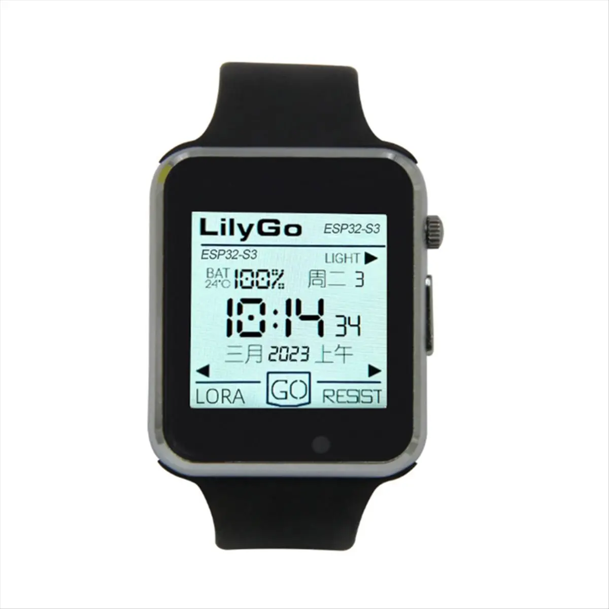 A23G LILYGO T Watch S3 - ESP32 S3 1.54 Inch LCD Touchscreen BMA423 Sensor SX1262 LoRa Module Smart Development Board 433MHz
