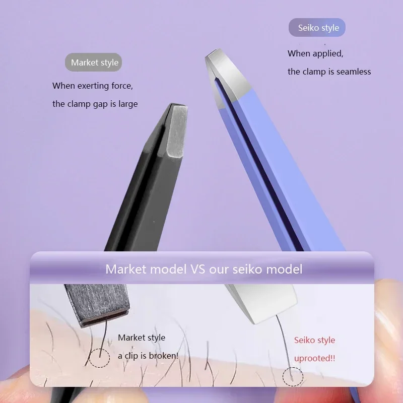 4 個眉毛脱毛ピンセットステンレス鋼まつげクリッププロフェッショナルラッシュピンセットセット眉毛鉗子先端メイクツール