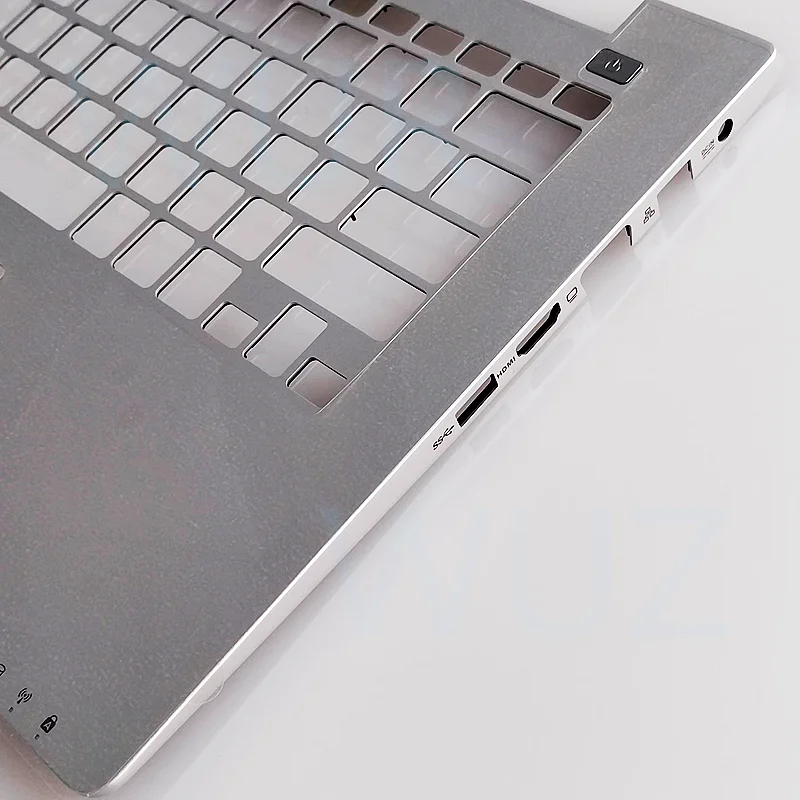 New Original Laptop Keyboard Case For Asus S300 S300C S300SC S300K R409 Silver US 13N0-P5A0422