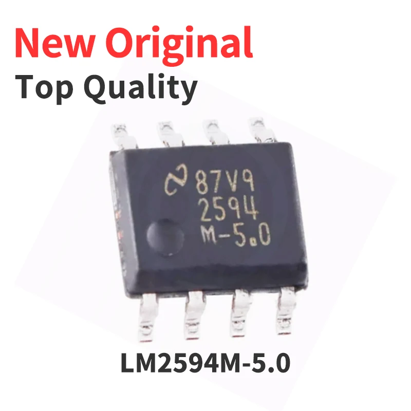 10 Pieces LM2594M-3.3 LM2594M-5.0 LM2594M-12 LM2594M-ADJ /NOPB SOP-8 New Original