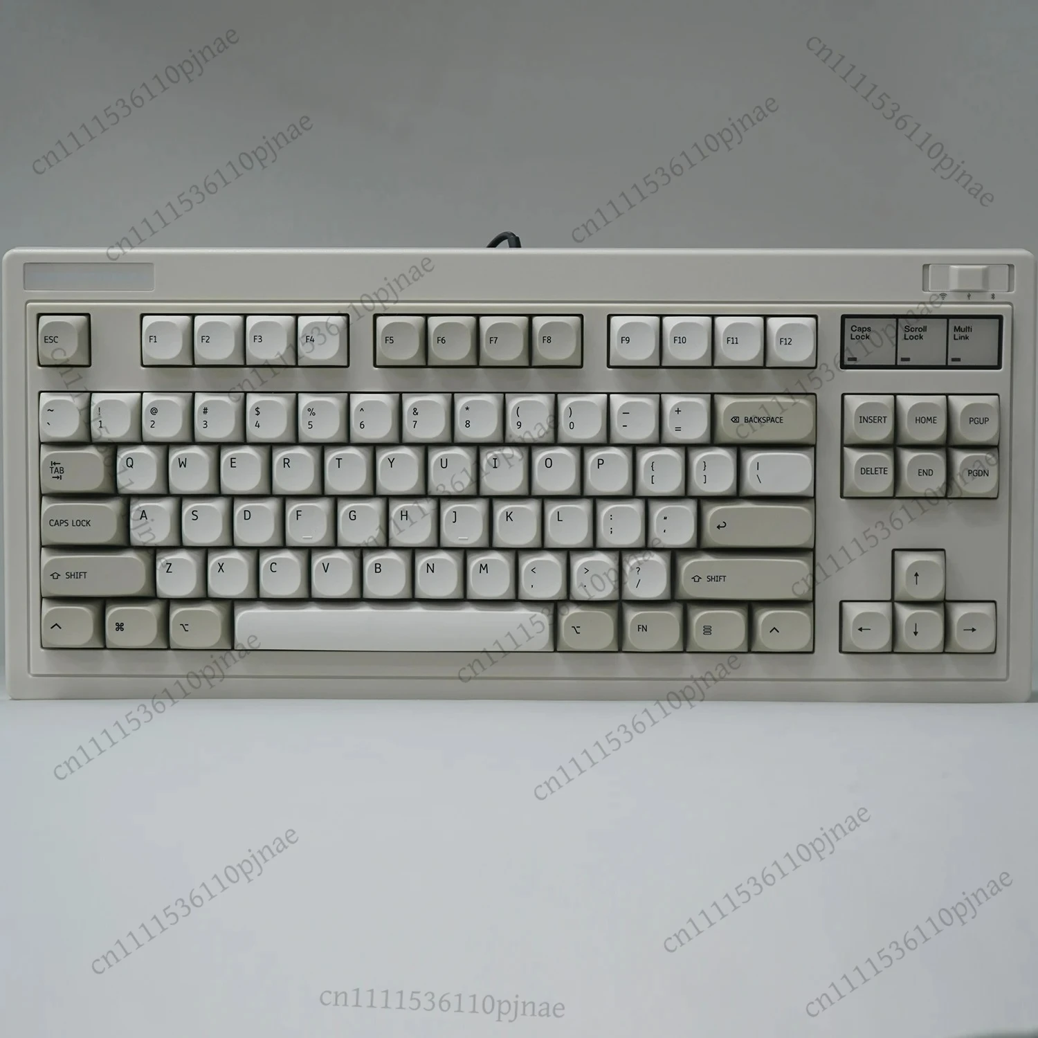 For Keebox PBT MA Profile IBM Keyboard Style Key Caps Retro Grey Keycaps For 87 98 104 Layout Dye Sub Keycaps