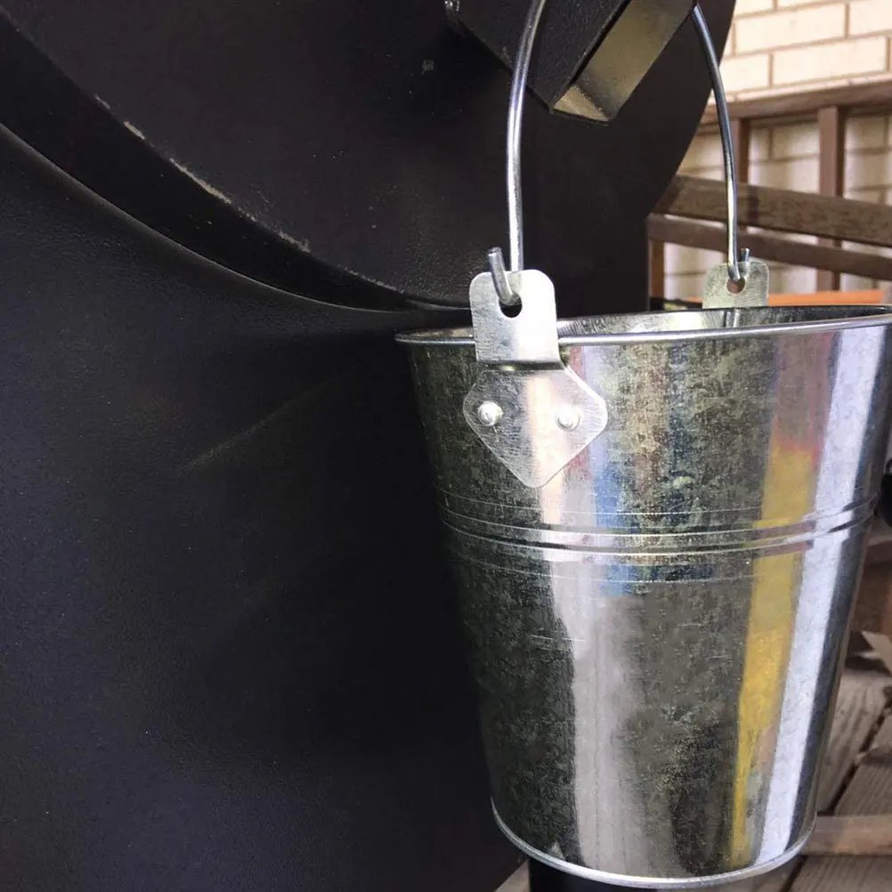 

10Pcs Barbecue Drip Bucket Kit Reusable Iron Bucket with Disposable Liners for Outdoor Bbq Oil Collection and Cleanup