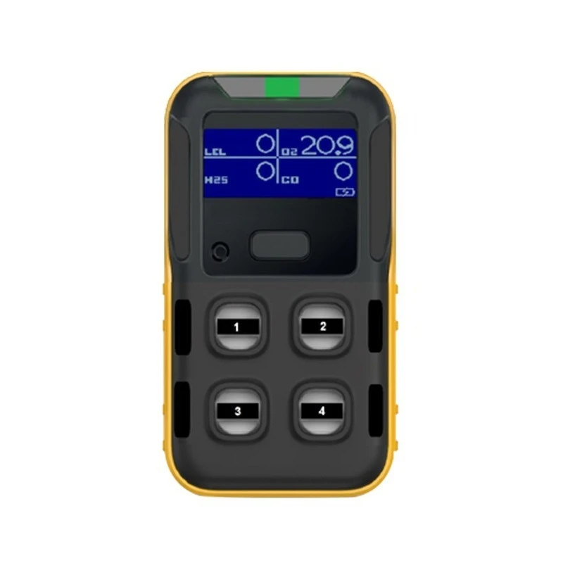 

Wireless portable four-in-one gas detector
