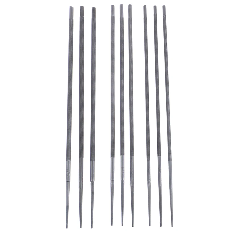3Pcs Round Chainsaw File Sharpening Tool Hand Files For Chainsaw Chain Maintenance