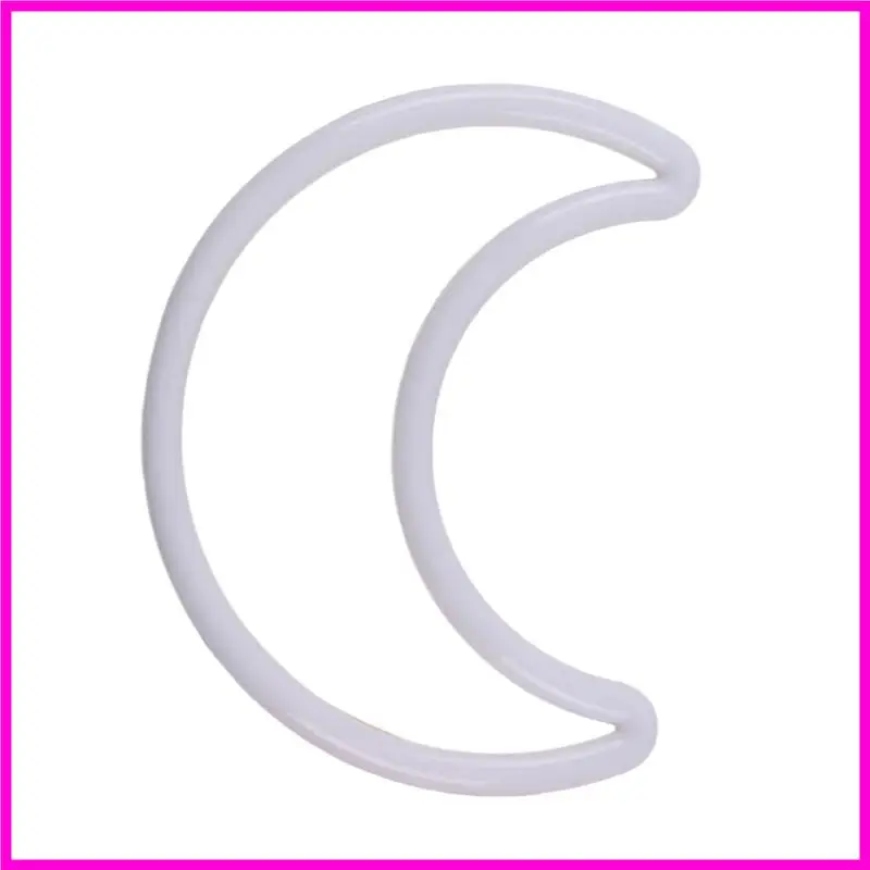 57be White Plastic Plastic Moon Home Crafting для создания проектов Projects