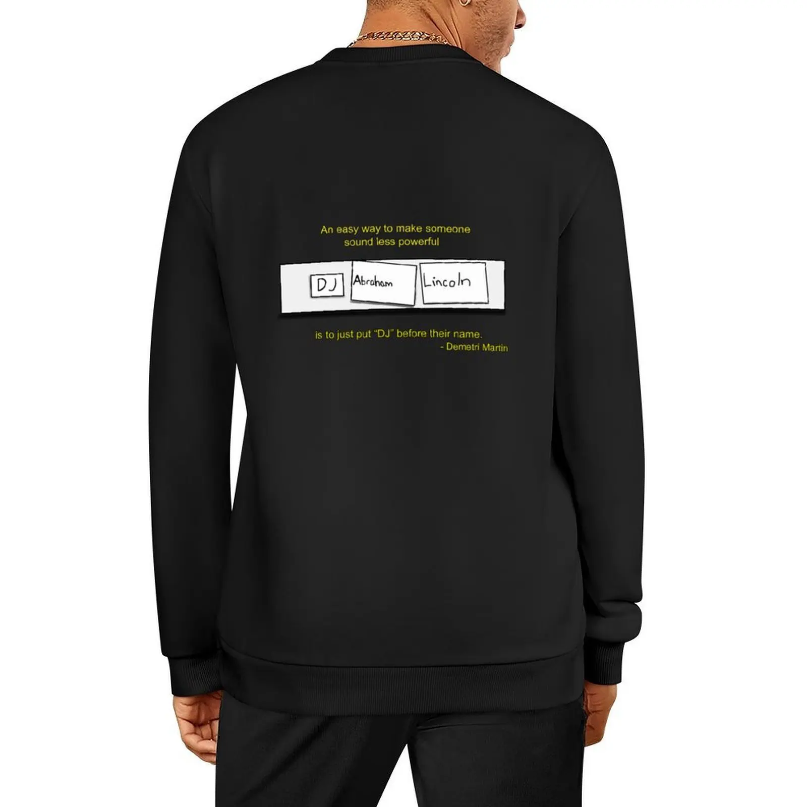 

DJ Abraham Lincoln Pullover winter clothes korean style clothes korean clothes mens clothing sweatshirt male