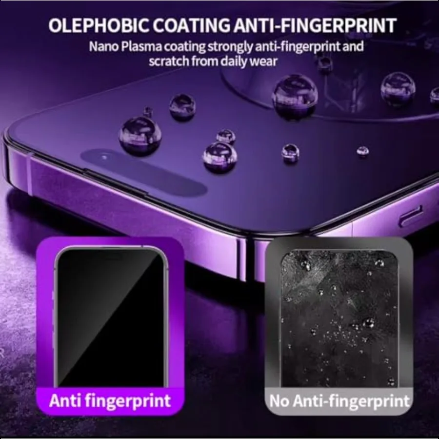 ماجيك ديفيل [عبوة من قطعتين] [4 عبوات] EZ FRAME 9H واقي شاشة من الزجاج المقوى عالي الدقة سهل التركيب لهاتف iPhone 16 Pro Smart