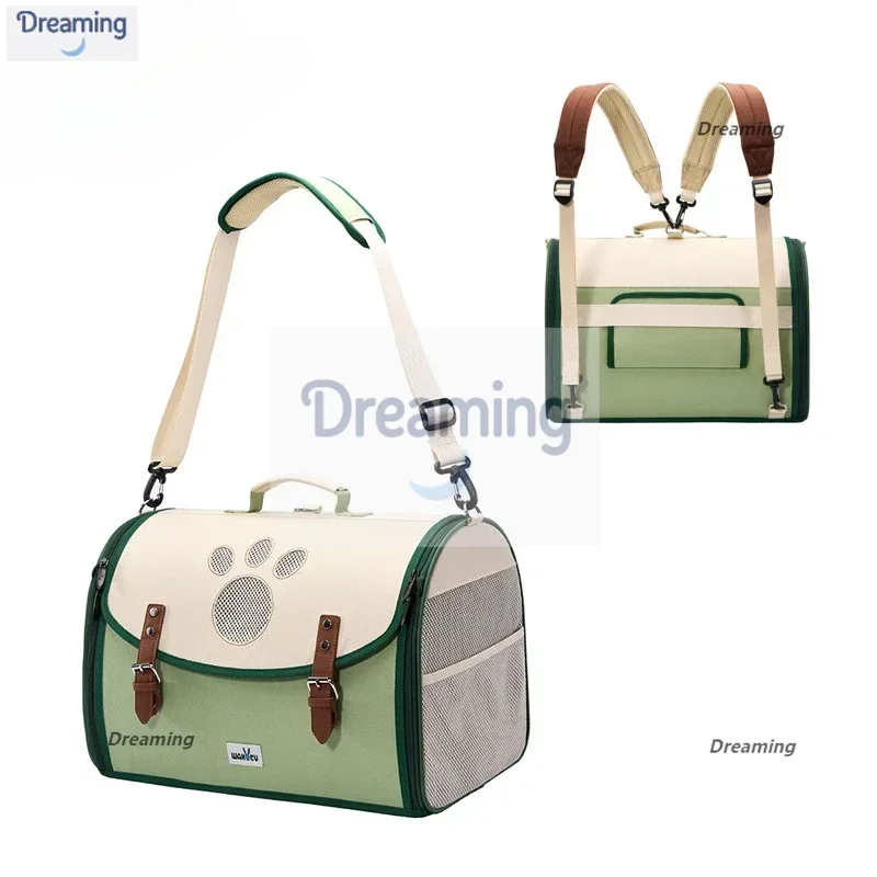 

Multifunctional outdoor pet nest, portable single-shoulder portable double-shoulder large-capacity pet backpack