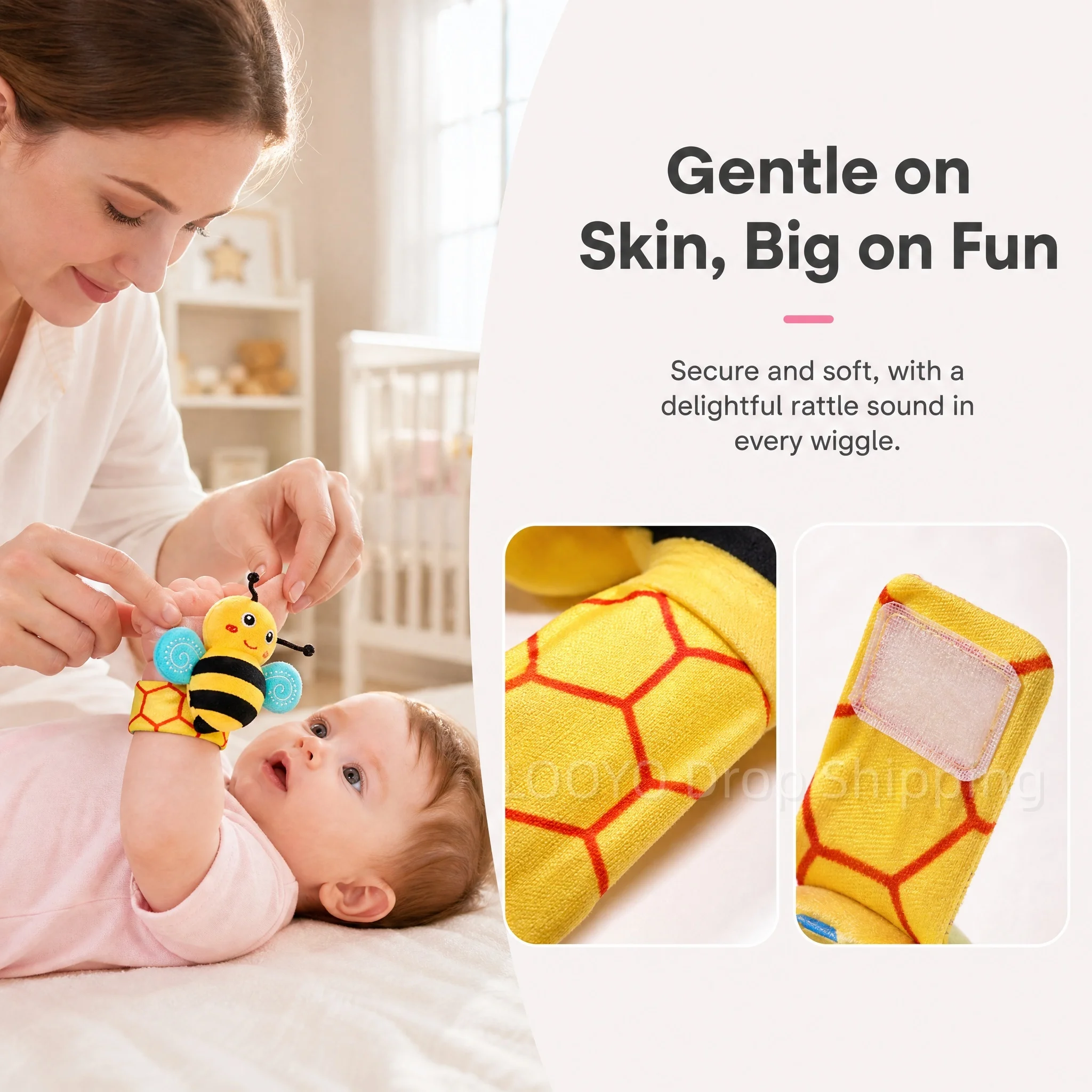 4 adet Yenidoğan Bebek Bilek Ç - Baby Rattle Toy Set incelemesi ve fiyatı