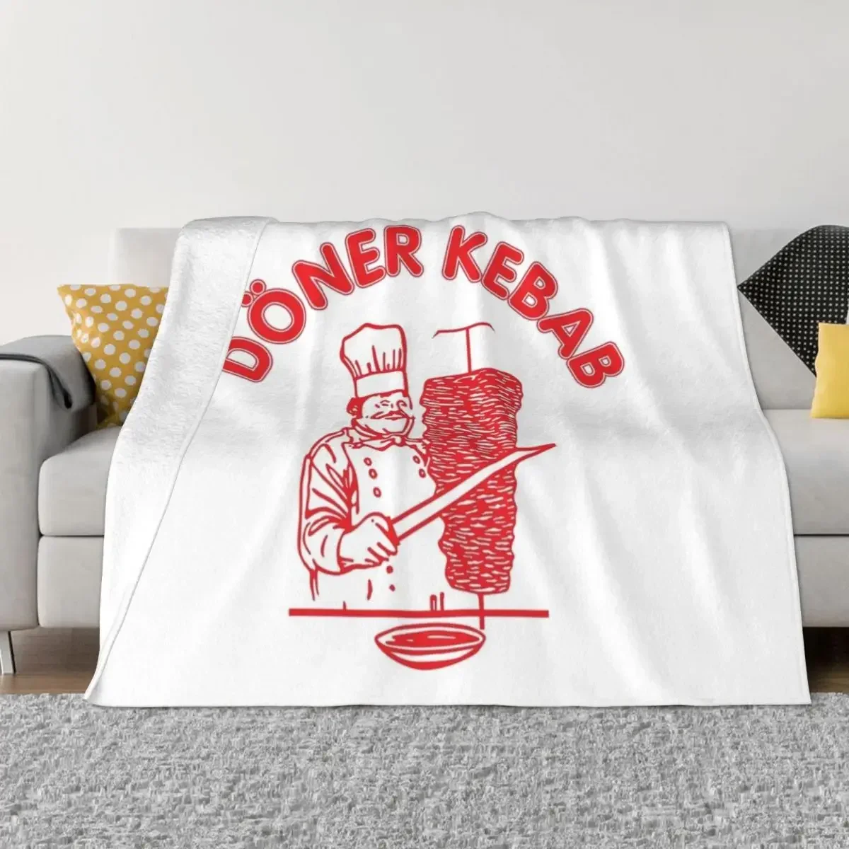 

Одеяло Dner Kebab, пушистое мягкое одеяло для сна, термобелье для путешествий, летние детские одеяла