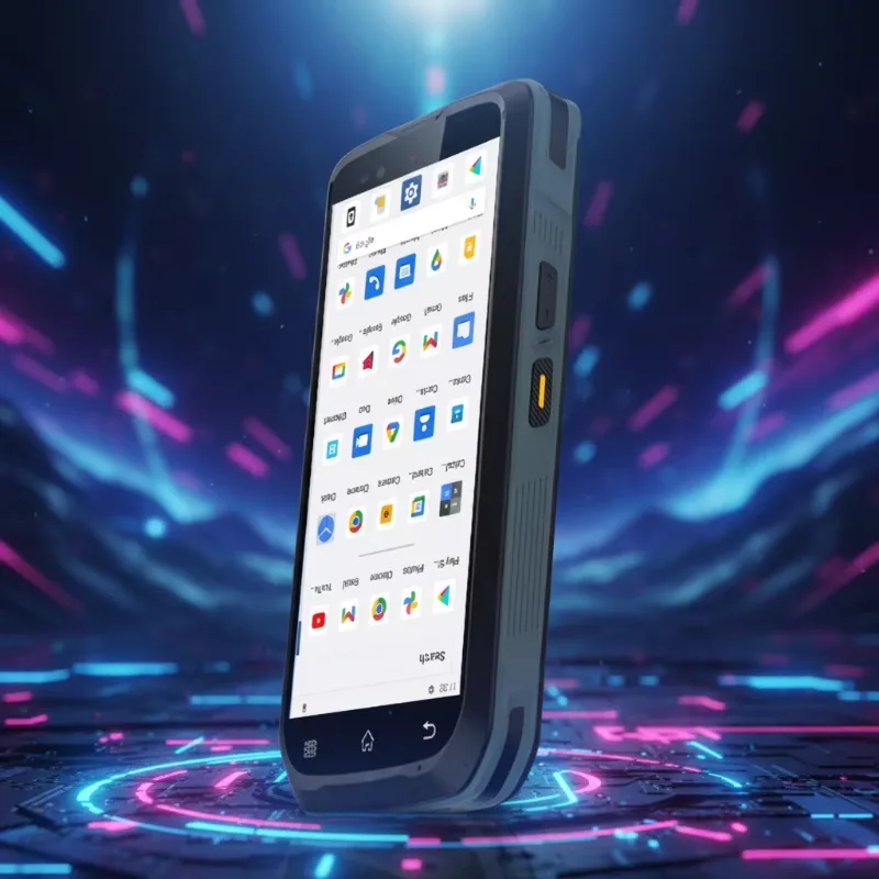 2026 PDA Android 12 6'' 4G IP67 Intel 1D/2D Mobile Barcode Scanner Tablet PC Rugged Handheld Inventory Management System Stock