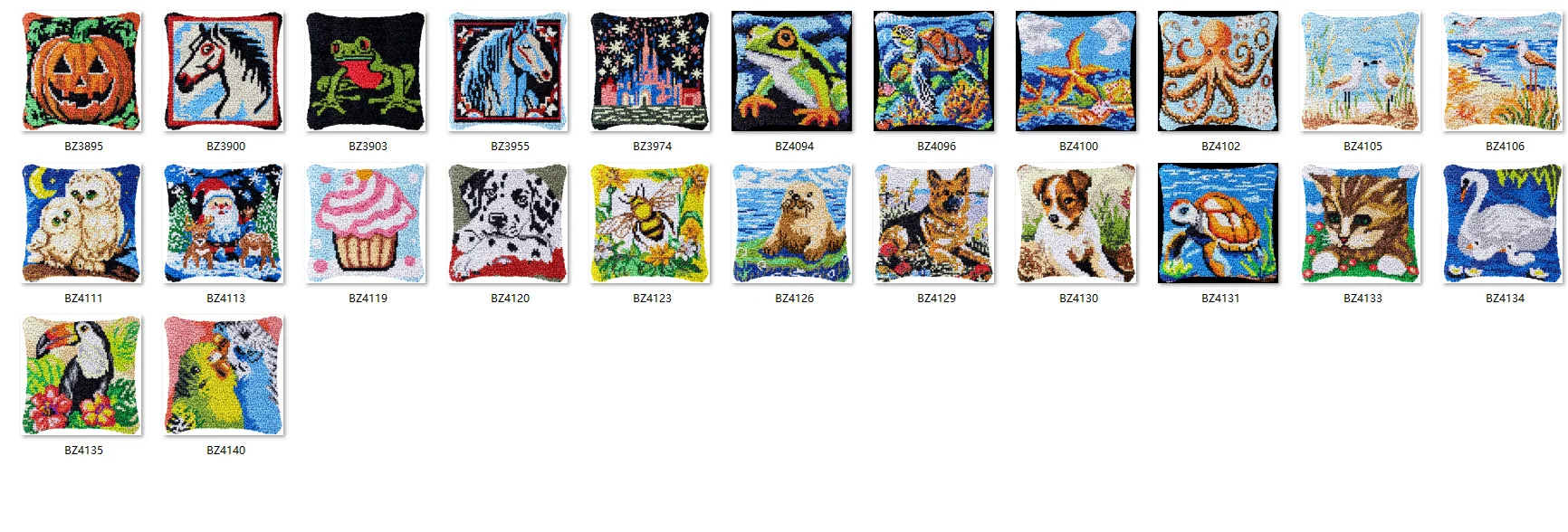 

Bee latch hook kit rug canvas Color Birds Styles handwerken knooppakket diy carpet embroidery handmade Cakes 43-43