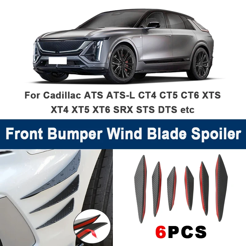 6Pcs Front Bumper L…