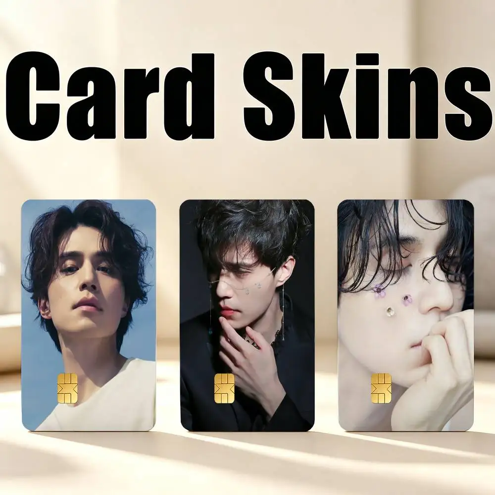 Cool L-Lee Dong-wook  1Set 4Pcs Waterproof Card Skin Stickers for Credit Bus IC Cards