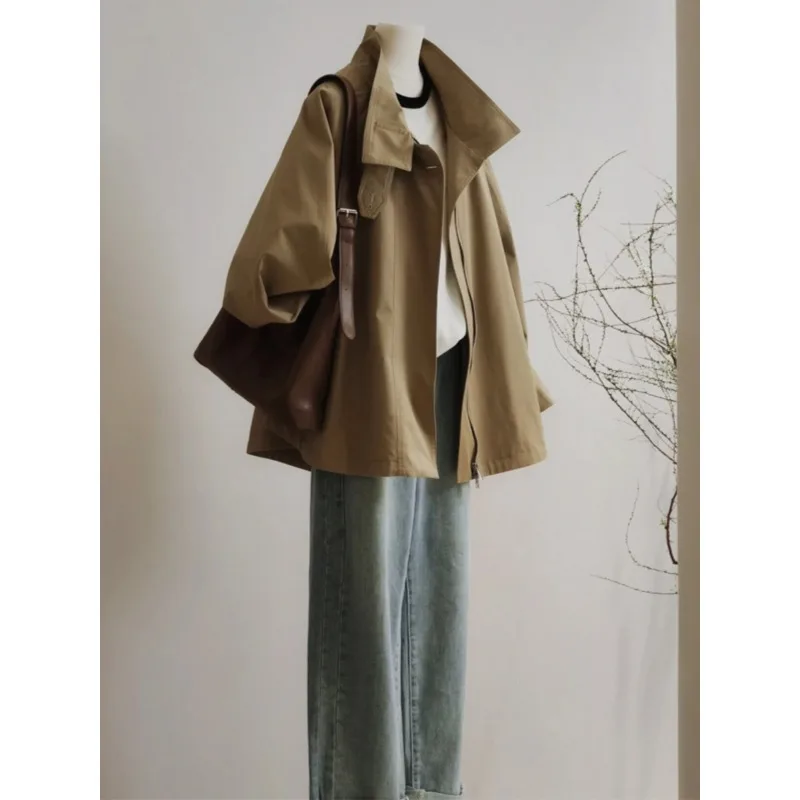 

Short Coat Jacket Women's 2025 Autumn New Small Size High-End Super Beautiful Korean Japanese Style Top E12401