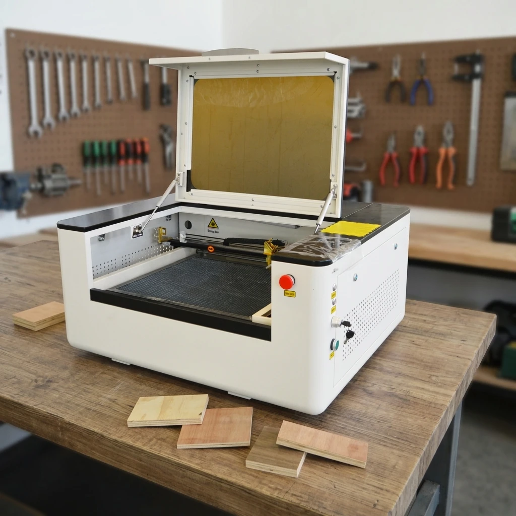 High-precision gantry numerical control laser engraving machine, supports DXF and LAS formats