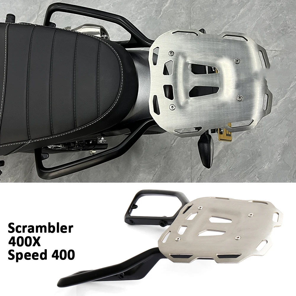 Speed400 Rear Luggage Rack Top Case Rear Rack Carrier Motorcycle Accessories For Speed 400 Scrambler 400X 2024 2025