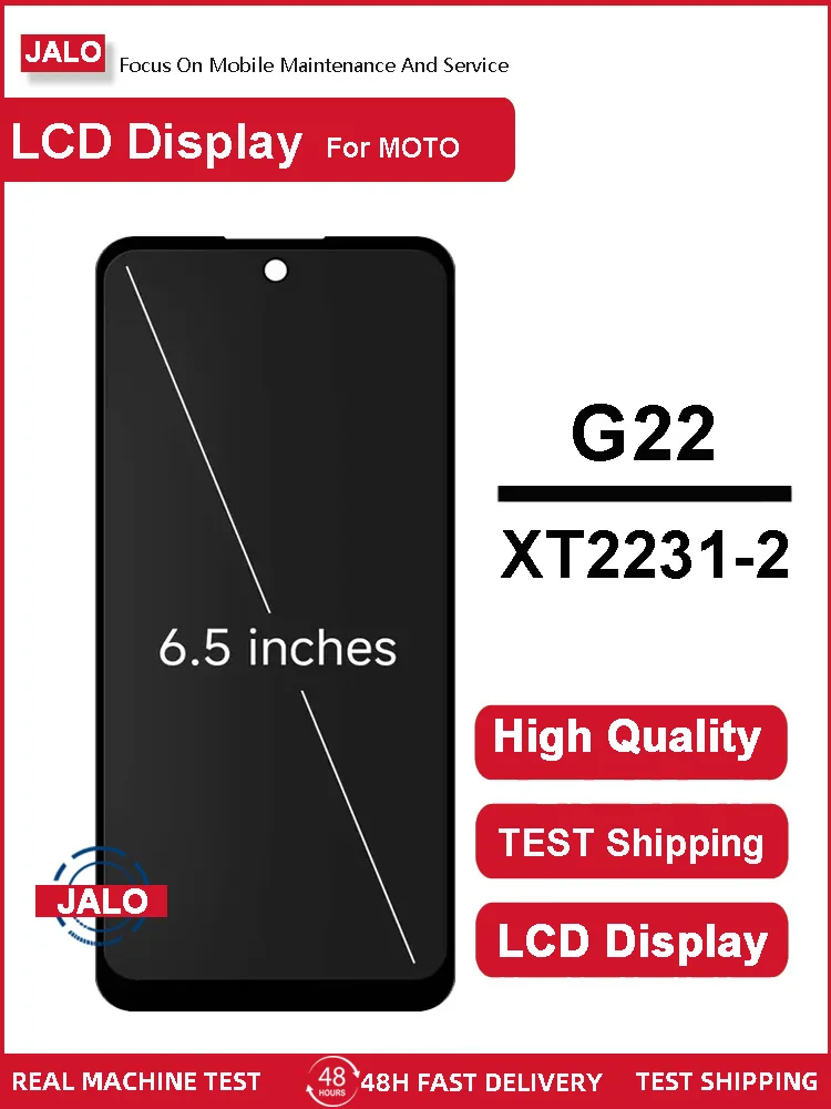 JALO Genuine LCD Display Assembly for MOTO G22 E32 E32S E22S High Quality Replacement Screen LCD Panel Replacement