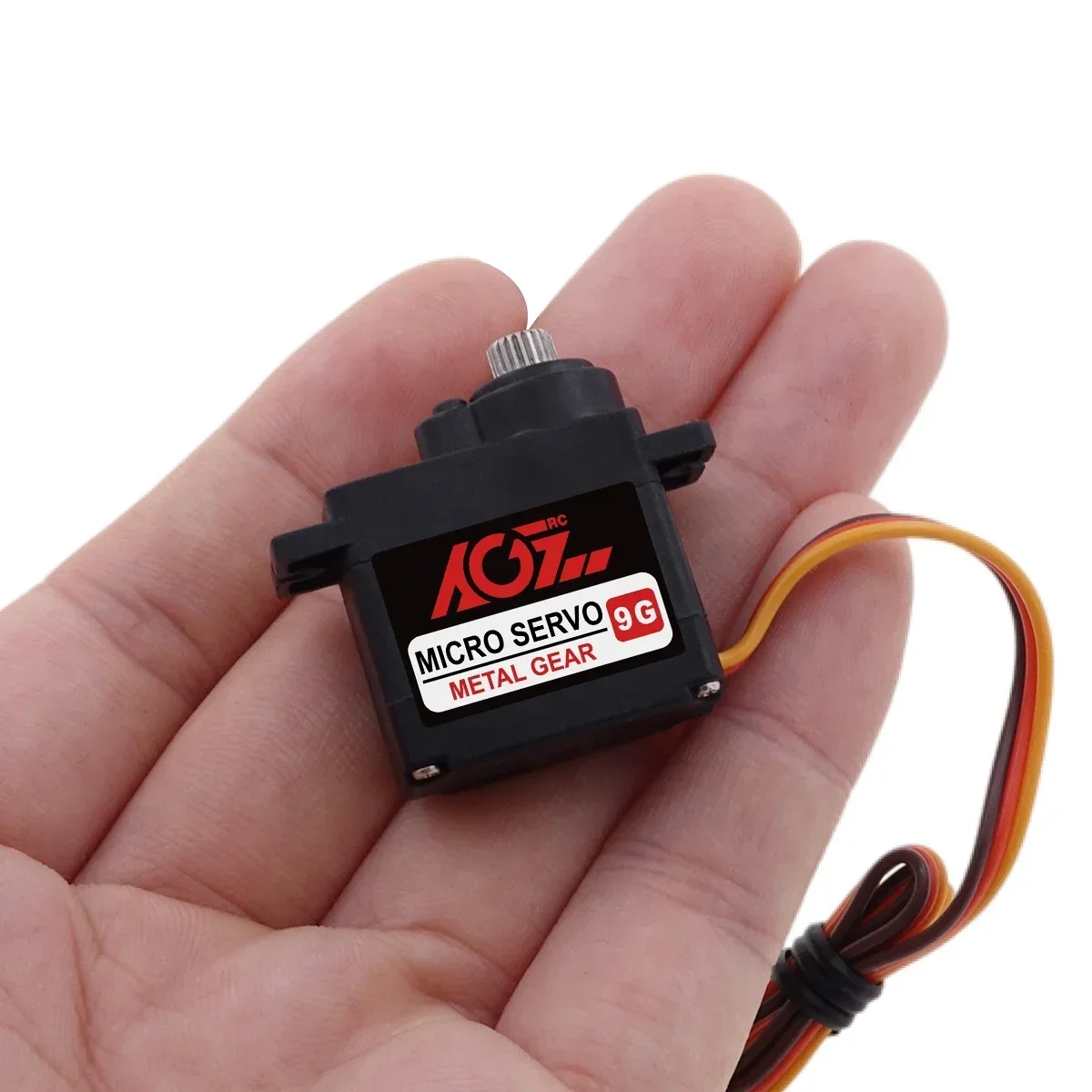 AGFRC Servo B9DLM 9g Metal Steel Gear 2.2KG 180 Degree Micro Size Digital Motor for RC Car Robot Small Airplane Helicopter Model