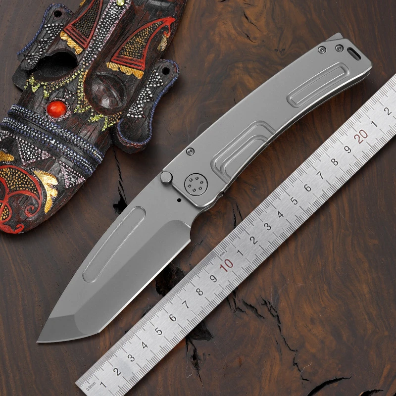 

High Hardness Outdoor Camping Folding Knife D2 Blade Steel Handle Hunting Tactical Survival Utility Fruit Knives EDC Tools