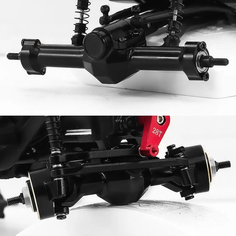 ABTI-For 1/30 Axial SCX30 K10 Ascent-32 RC Car Upgrade Front And Rear Axle Kit Accessory Parts