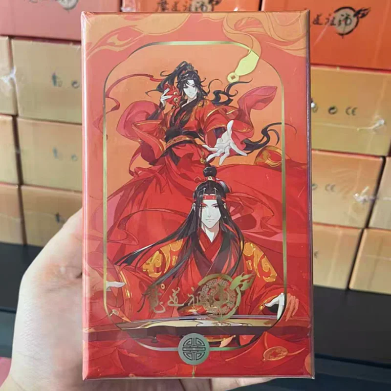 

New Cartoon Mo Dao Zu Shi Card Wei Wuxian Lan Wangji Rare Anime Character Collection Card Table Game Card Toys Birthday Gift