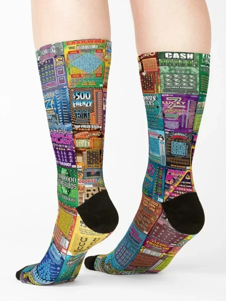 Lottery Socks crazy kids hiking New year's Boy Child Socks Women's
