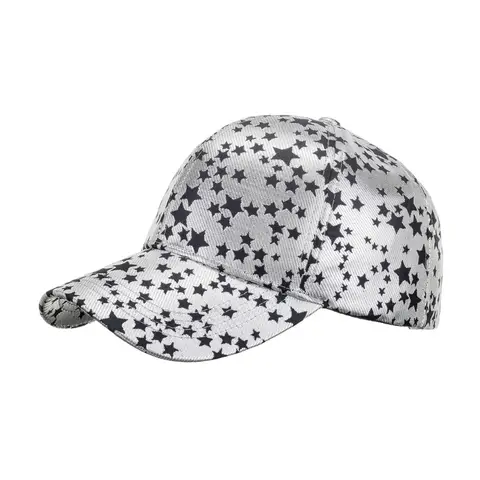 Outdoor Five-Pointed Star Print Neutral Sun Hat Adjustable Baseball Cap Unisex Cotton Dad Hat Casual Accessory