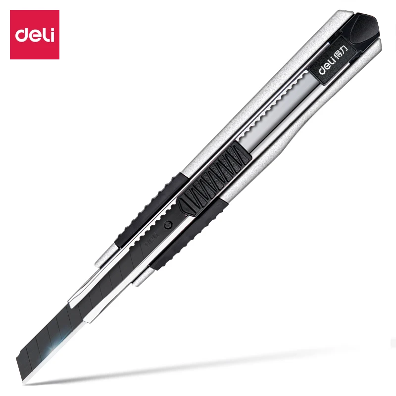 

Deli 2056 Mini Utility Knife SK5 Blade Small Craft Cutter Sharp 80x9mm for Office School Students