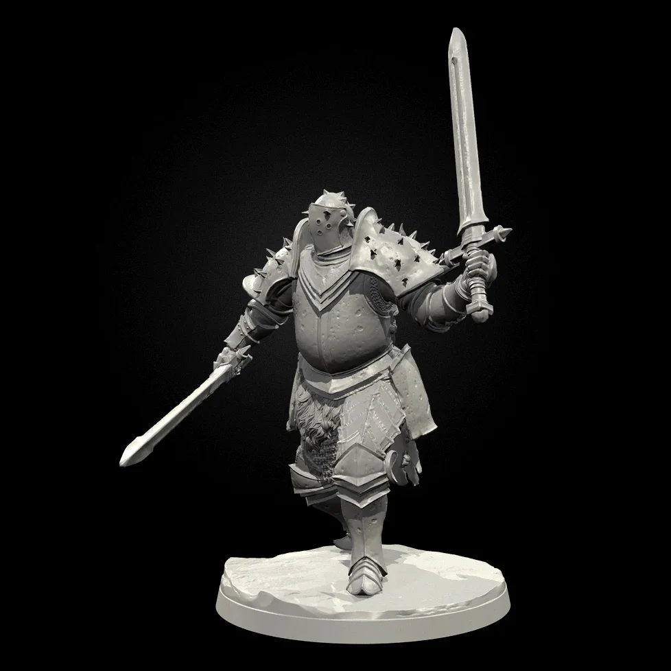 The height of man 38mm 50mm 75mm Resin Soldier kits colorless and self-assembled（3D Printing ）TD-7245/3D