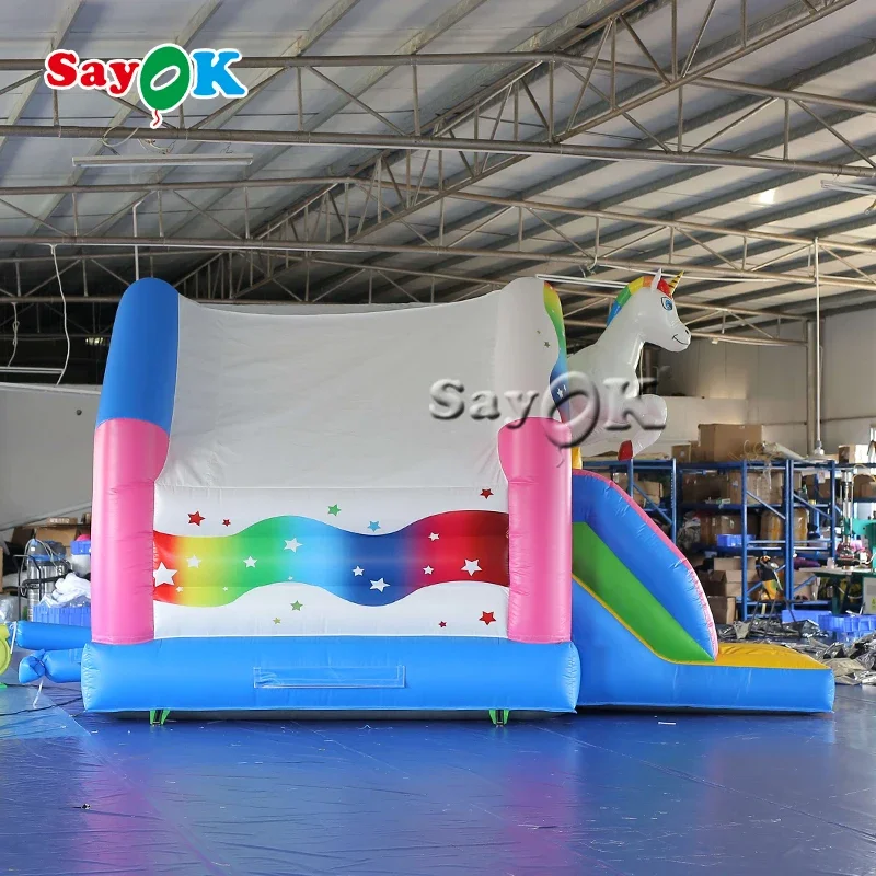 Outdoor Pvc Inflatable Cartoon Bouncy Castle New Commercial Inflatable Castle Bounce House For Kids