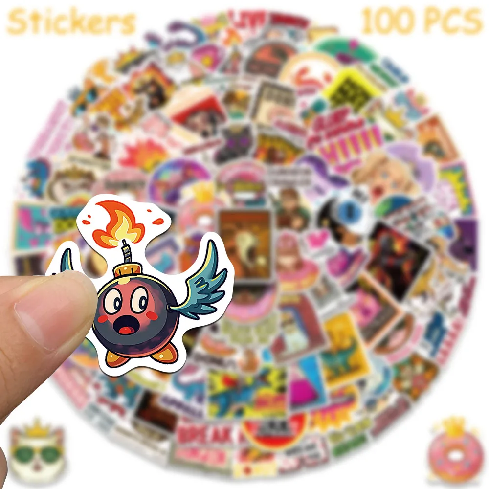 50/100 Stück Dungeon Crawler Carl Aufkleber für Handy, Scrapbook, Gepäck, Skateboard, Helm, DIY Cartoon Ästhetische Sticker – Detail 3
