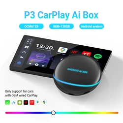 CarPlay AI Box Android TV Box for HDMI Wireless CarPlay Android Auto for Netflix YouTube IPTV Car Accessories for VW Toyota