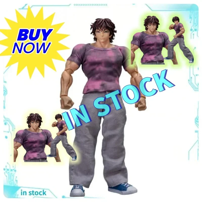

IN stock New Release Exclusive Baki Hanma Scale Action Figure Storm Toys Son of Ogre Anime Model Toy In Stock Hot Sale