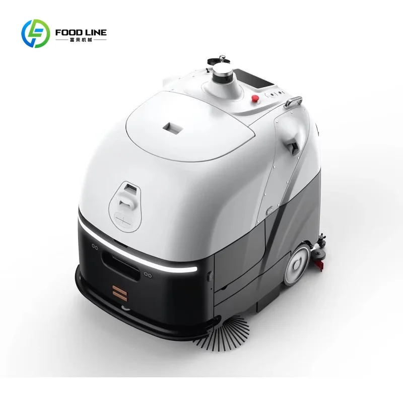 Corrosion Proof Self Propelled Sweeper for Port Yard Bulk Material Spillage Recovery Cleaning Custom