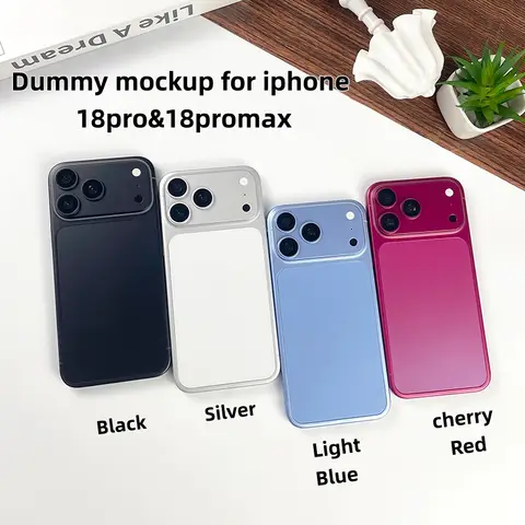 Ready to Shipping Realistic Dummy Phone Model for iPhone 18 Promax Mockup Phone for Display Model Prank Gift