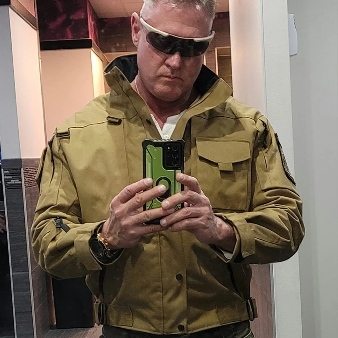 Agent tactical uniform jacket men's windproof stab resistant scratch resistant motorcycle hard jacket jacket