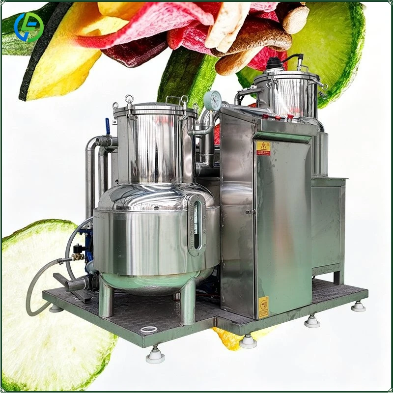 Innovative Low Oil Vacuum Fryer Vegetable Chips Vacuum Frying Machine FL Customized