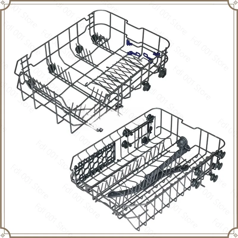 Dishwasher Lower Basket for WQP8-7602 10-Set Special Pull-Out Basket Accessories