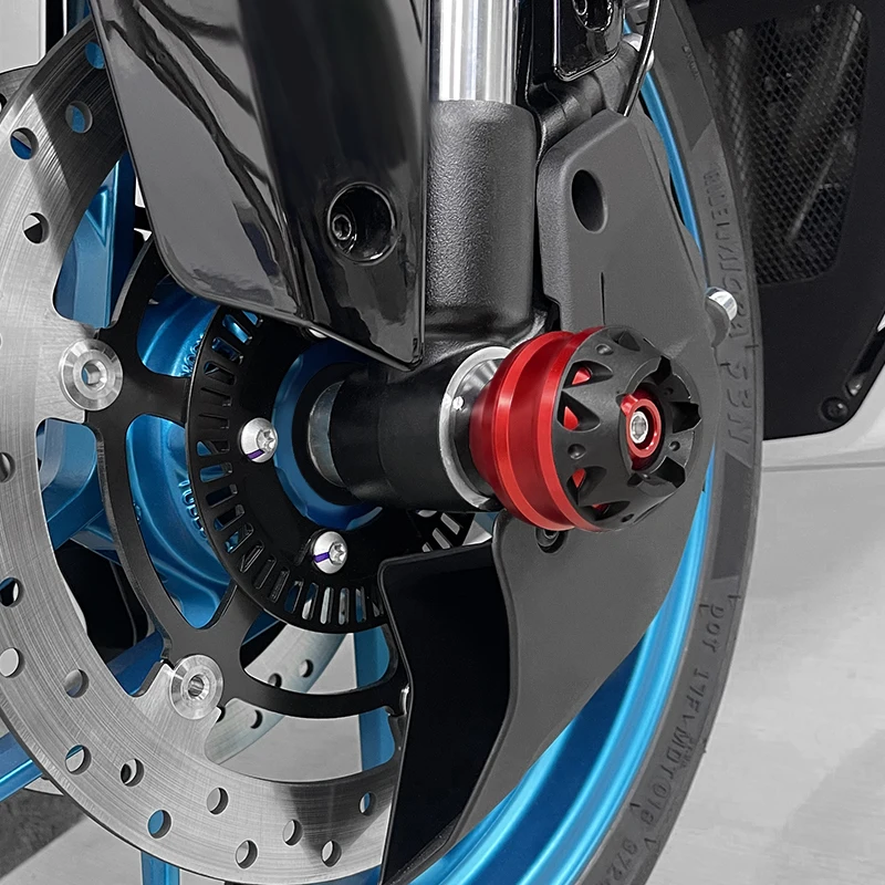 Dla Z900 Z900RS Z900SE Z650 2017-2023 motocykl CNC przednie koła widelec tylnej osi suwaki zderzeniowe podkładka ochronna z900 z650