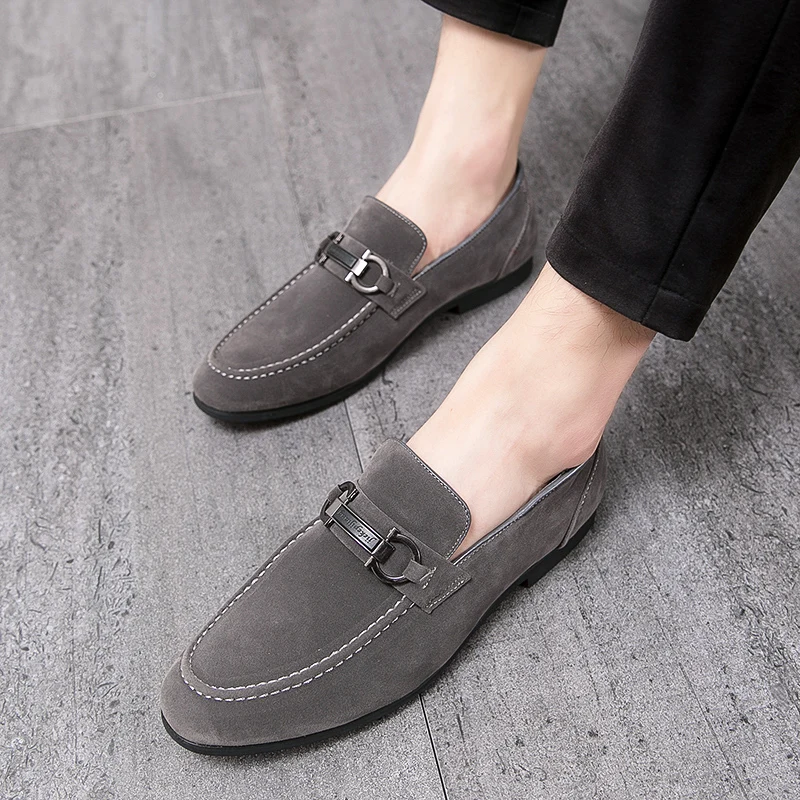 Klassische Grün herren Wildleder Mokassins Große Größe 47 Atmungsaktive Leder Müßiggänger Männer Low Slip-on Casual Schuhe für männer zapatos hombre