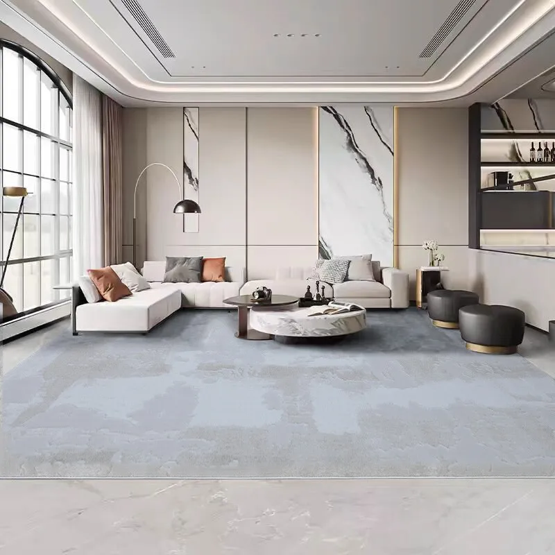 LTT living room waterproof no care light luxury high-grade no-wash wipe sofa bedside floor mat