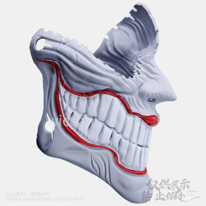 

COSda@Aira Shiratori Cosplay Dandadan 3D Mask Hard Plastic Props Customized For Halloween Christmas Party Gifts Woman GirlsCOSda