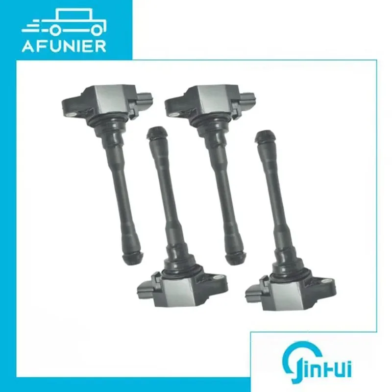 

4Pcs Ignition Coil For Nissan Juke Micra IV Qashqai Note Infiniti Qx70 Fx50 Awd Renault Koleos 2.5 OE No.:224481KT0A,22448-1KT0A