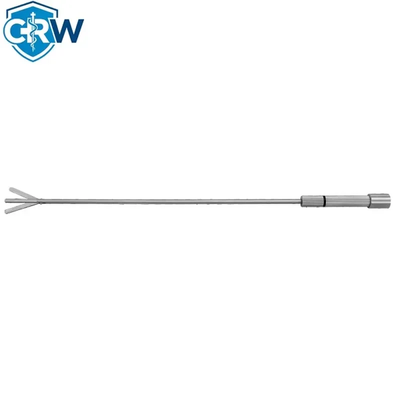 CRW fan shaped retractor for forcep five leaves three leaves