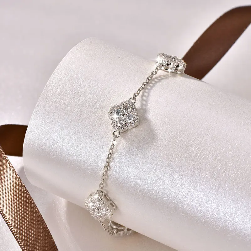 2026 Ehhai Zertifiziertes VVS1 D-Farben Moissanit-Armband mit Rundschliff für Damen, 14k Goldgefüllte Ketten für Hochzeit, Edles Schmuckgeschenk – Detail 20