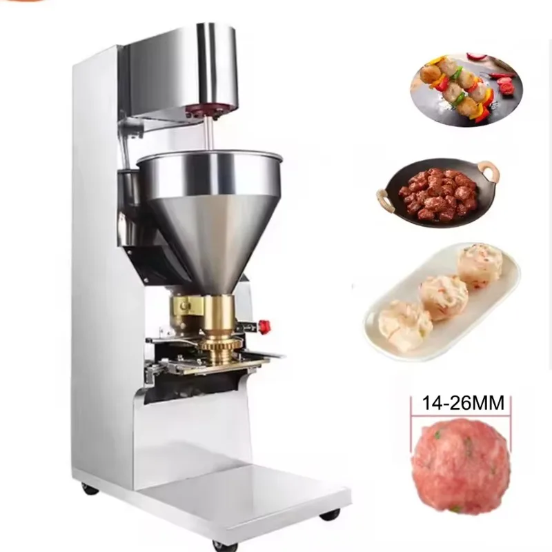 Máquina automática para procesar y fabricar albóndigas de cerdo, pollo y ternera de acero inoxidable