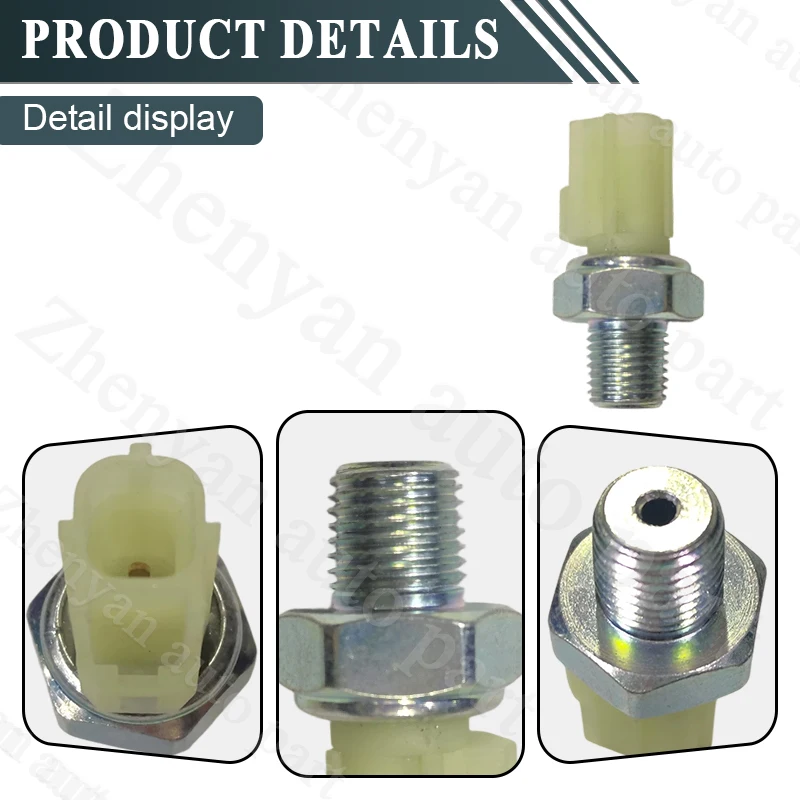 Zhenyan Oil Pressure Sensor Automotive Part for Ford F150 2000~2017 Ranger 2002~2011 6U5Z92780D 1U5T9278DA 1U5Z9278DA F8AZ9278DA