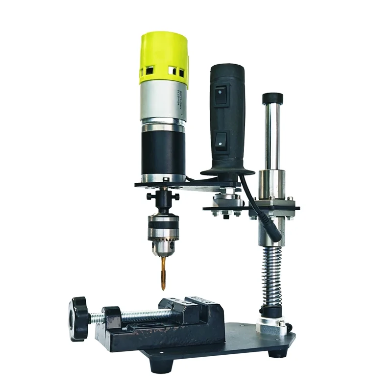 

Portable Small Electric Threading Machine 220v Speed Adjustable Multi-functional Tapping Household Metal Thread Processing