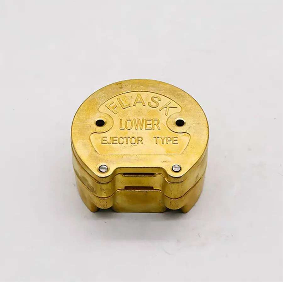 1 PC Dental Lab Copper FLASK Non-stick Plaster Denture Flask Press Compress Flask On Acrylic Partial Denture Work